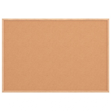 Placă de plută cu cadru din lemn masiv de pin 80x55 cm - Img 3