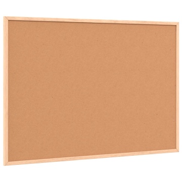 Placă de plută cu cadru din lemn masiv de pin 80x55 cm - Img 7