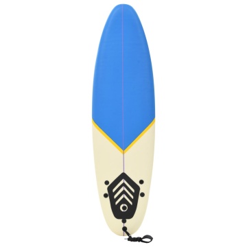 Placă de surf, 170 cm, albastru și crem - Img 3