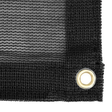 Plasă de remorcă, negru, 1,5 x 2,7 m, HDPE - Img 7