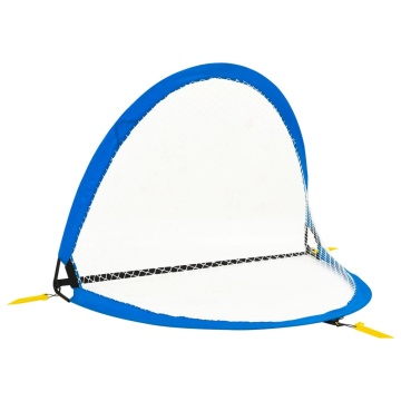 Porți fotbal copii 2 buc. geantă depozitare 119x82x84,5 cm - Img 4