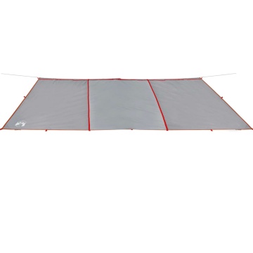 Prelată de camping, gri și portocaliu, 420x440 cm, impermeabilă - Img 3