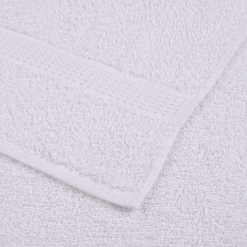 Prosoape de baie 25 buc alb 100x150 cm 360 g/m² 100% bumbac - Img 5