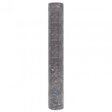 Protecție antiderapantă podea zugravi, 50 m, 180 g/m², gri - Img 3