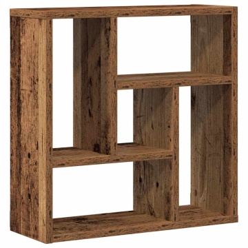 Raft de perete, lemn vechi, 45x16x45 cm, lemn prelucrat - Img 2