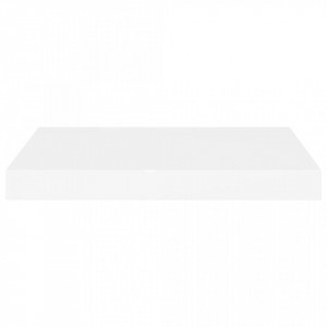 Raft de perete suspendat, alb, 40x23x3,8 cm, MDF - Img 4