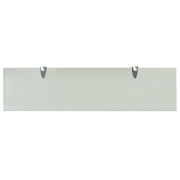 Raft suspendat din sticlă, 80 x 20 cm, 8 mm - Img 3