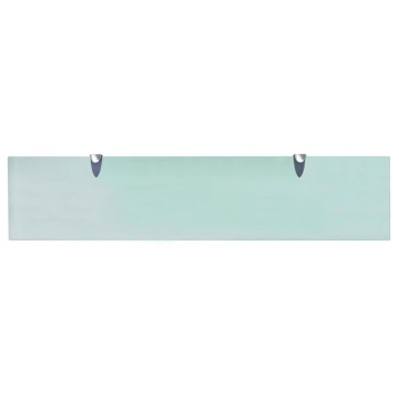 Raft suspendat din sticlă, 90 x 20 cm, 8 mm - Img 3