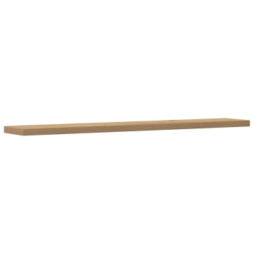 Rafturi de perete, 4 buc., stejar artizanal, 60x20x1,5 cm, lemn - Img 4