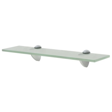 Rafturi suspendate, 2 buc., 40 x 20 cm, sticlă, 8 mm - Img 2