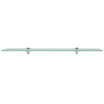 Rafturi suspendate, 2 buc., 80 x 20 cm, sticlă, 8 mm - Img 3