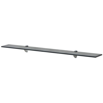 Rafturi suspendate, 2 buc., 90 x 20 cm, sticlă, 8 mm - Img 2