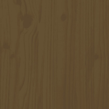 Rastel lemne de foc, maro miere, 108x73x79 cm, lemn masiv pin - Img 6
