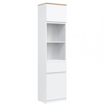 REMI Raft cu două uși L/P 2D1S WHITE/ OAK EVOKE - Img 5