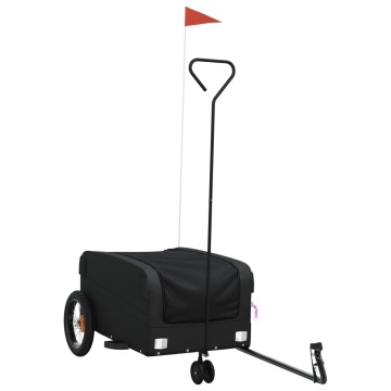 Remorcă pentru biciclete, negru, 30 kg, fier - Img 2