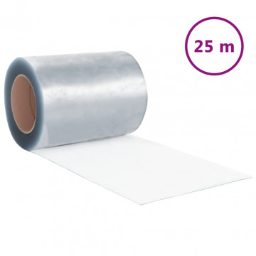 Rolă de perdea din benzi, 3 mm x 300 mm, PVC, 25 m - Img 2