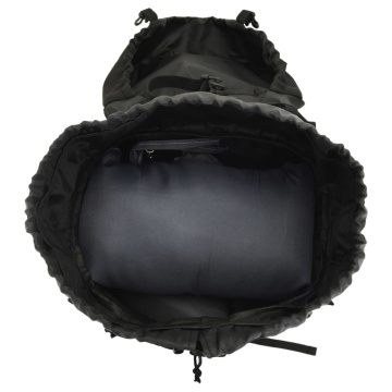 Rucsac de drumeție, negru, 60 L, țesătură oxford - Img 6