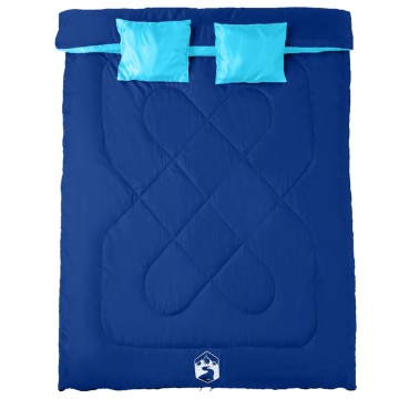 Sac de dormit dublu cu perne de camping, adulți, 3-4 anotimpuri - Img 2