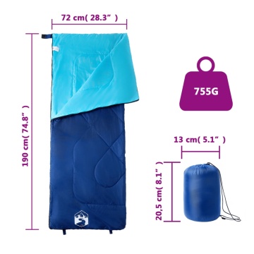 Sac de dormit pentru adulți de camping, 3 anotimpuri - Img 5