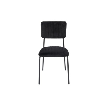 Scaun bucatarie, tapitat cu stofa, s-211, Negru - Img 2