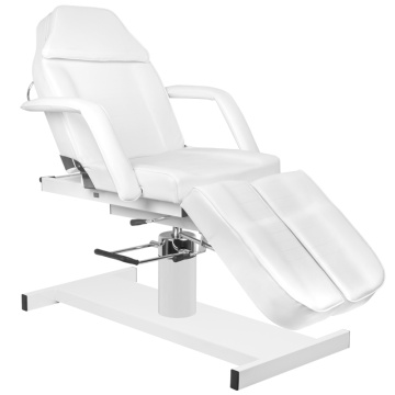 Scaun cosmetic hidraulic. Un alb pedi 210C - Img 2