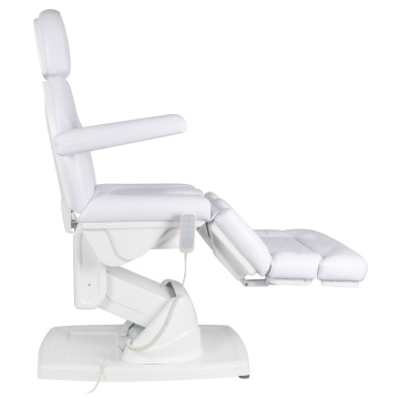 Scaun cosmetic podologie electric. Kate 4 motoare alb - Img 4