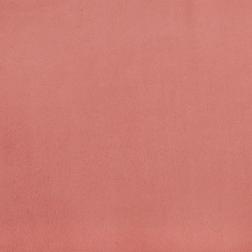 Scaun de birou pivotant, roz, catifea - Img 7