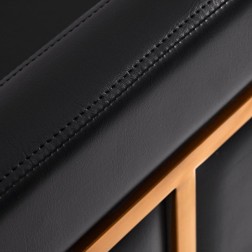 Scaun de coafura Gabbiano Toledo gold black - Img 5