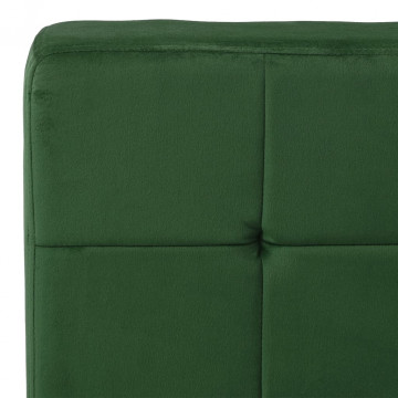 Scaun de relaxare, verde închis, 65x79x87 cm, catifea - Img 5
