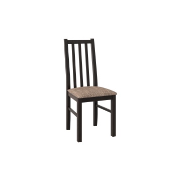 Scaun din lemn masiv de fag tapitat cu stofa s-38 boss10 w2, wenge - Img 1