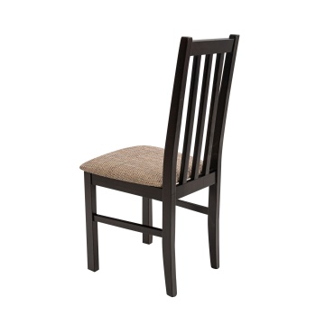 Scaun din lemn masiv de fag tapitat cu stofa s-38 boss10 w2, wenge - Img 4