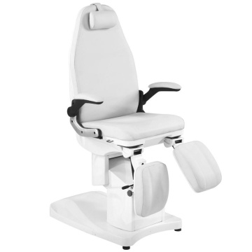 Scaun electro podologie azzurro 709a 3 alb puternic - Img 1