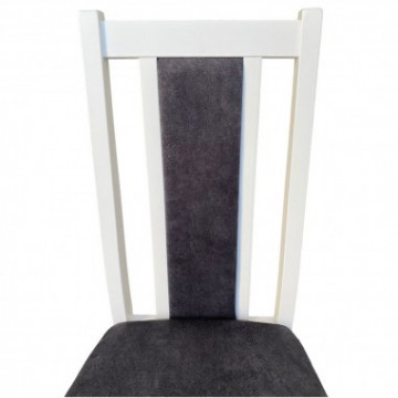 Scaun living DM14 Boston alb/gri - Img 2