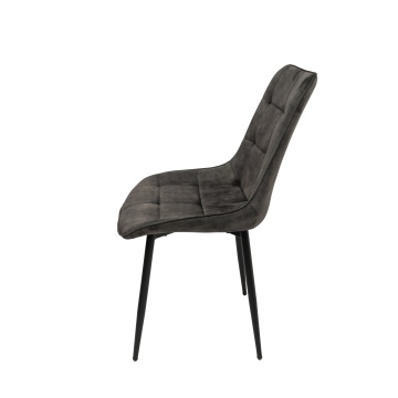 Scaun living HT1, stofa, verde inchis - Img 2
