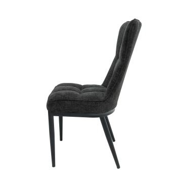 Scaun ML-3, tapitat stofa, negru - Img 3
