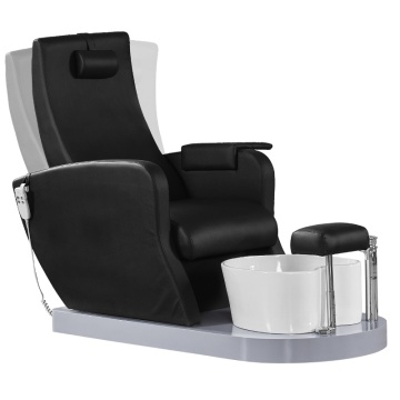 Scaun spa pedichiura negru Azzurro 016A cu hidromasaj - Img 4