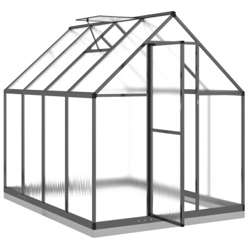 Sere cu cadru de bază, antracit, 224x169x202 cm, aluminiu - Img 5