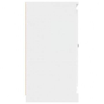 Servantă, alb, 70x35,5x67,5 cm, lemn prelucrat - Img 7
