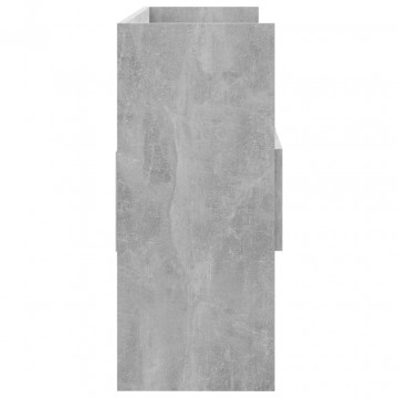 Servantă, gri beton, 105x30x70 cm, PAL - Img 6