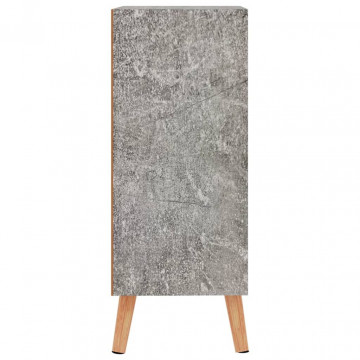 Servantă, gri beton, 60x30x72 cm, PAL - Img 4