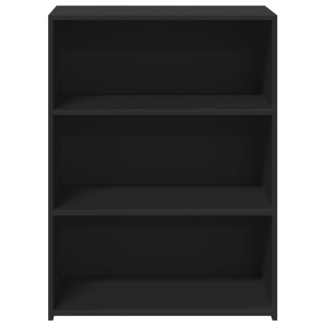 Servantă, negru, 70x41x93 cm, lemn prelucrat - Img 4