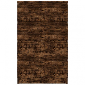 Servantă, stejar fumuriu, 60x35x98,5 cm, lemn prelucrat - Img 5