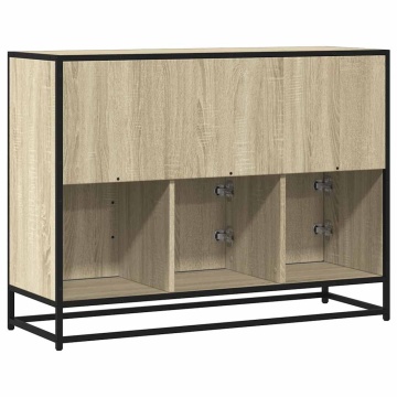 Servantă, stejar sonoma, 100x35x76 cm, lemn prelucrat - Img 5