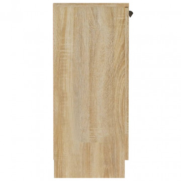 Servantă, stejar sonoma, 60x30x70 cm, lemn prelucrat - Img 4