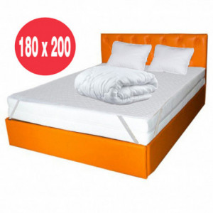 Set Avantaj Saltea Nova Comfort Flex 180x200 plus 2 perne plus Husa hipoalergenica plus Pilota iarna microfibra 200x200 - Img 1