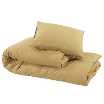 Set cu husă de pilotă, gri taupe, 200x220 cm, microfibră - Img 5