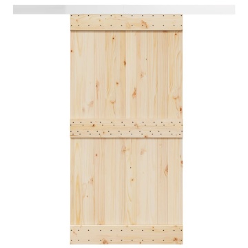 Set de feronerie pentru uși glisante 200 cm din aliaj aluminiu - Img 1