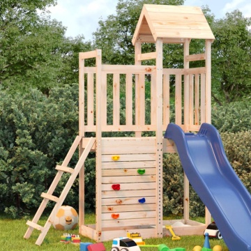Set de joacă de exterior, 52,5x110,5x214 cm, lemn masiv de pin - Img 2