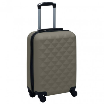 Set de valize cu carcasă rigidă, 2 piese, antracit, ABS - Img 6