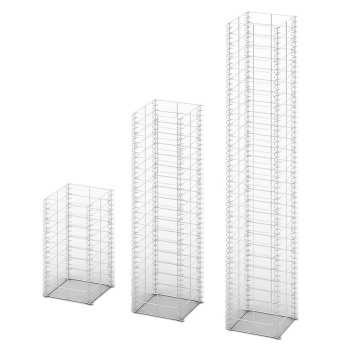 Set gabioane, 3 buc, sârmă galvanizată - Img 2